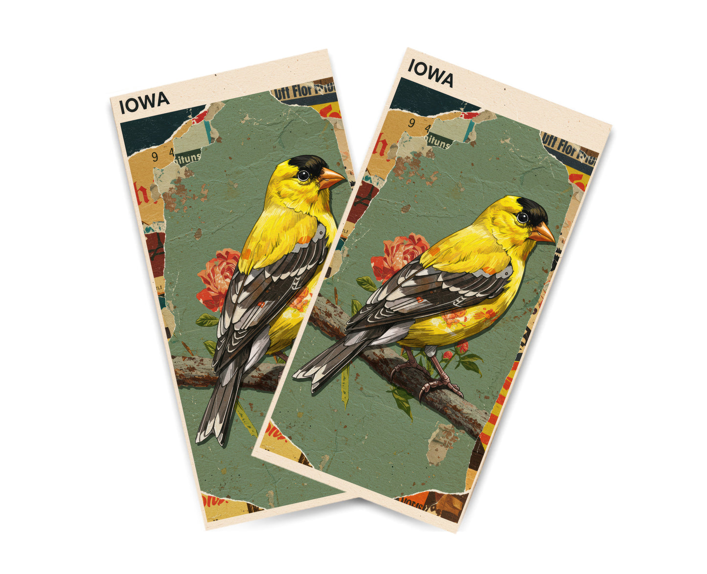 "Iowa - State Mixed Media" Cornhole Wrap