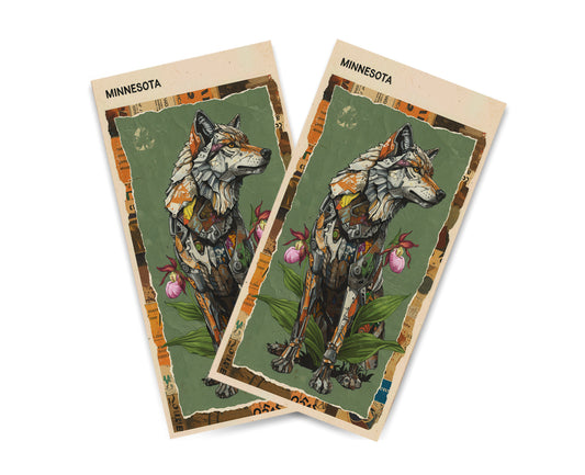 "Minnesota - State Mixed Media" Cornhole Wrap