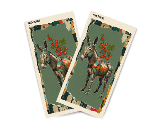 "Missouri - State Mixed Media" Cornhole Wrap