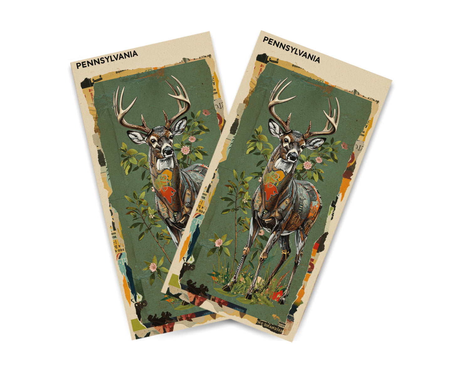 "Pennsylvania - State Mixed Media" Cornhole Wrap