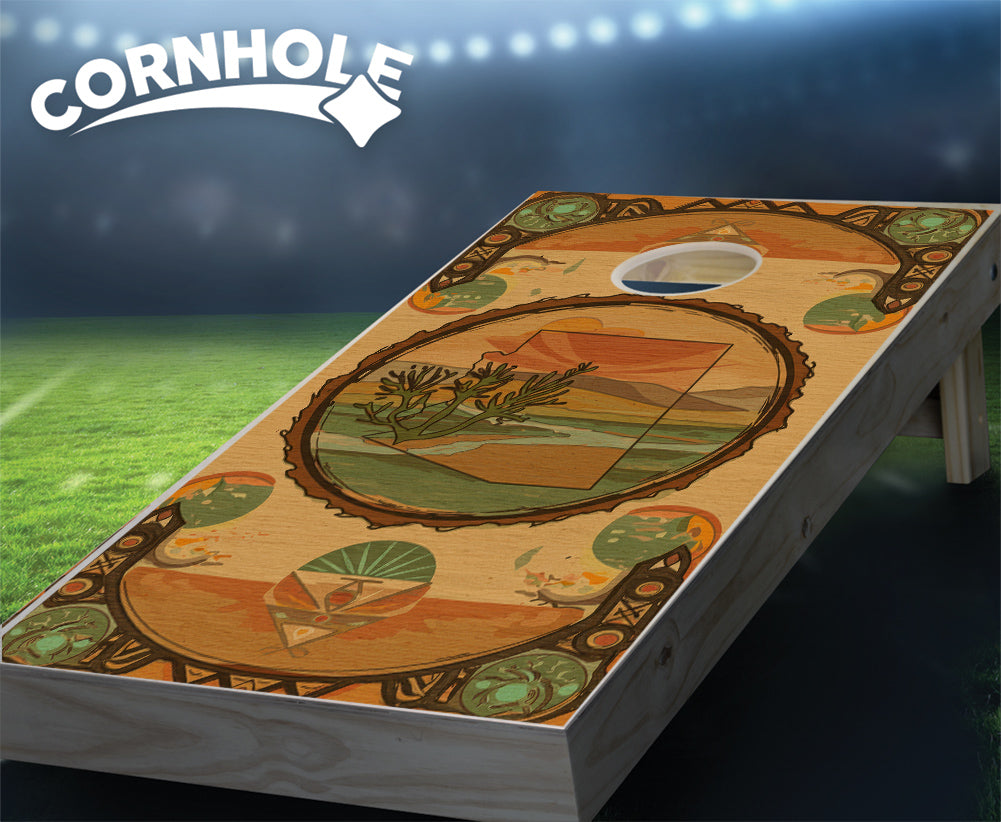"Arizona - State Wood Homage " Cornhole Boards