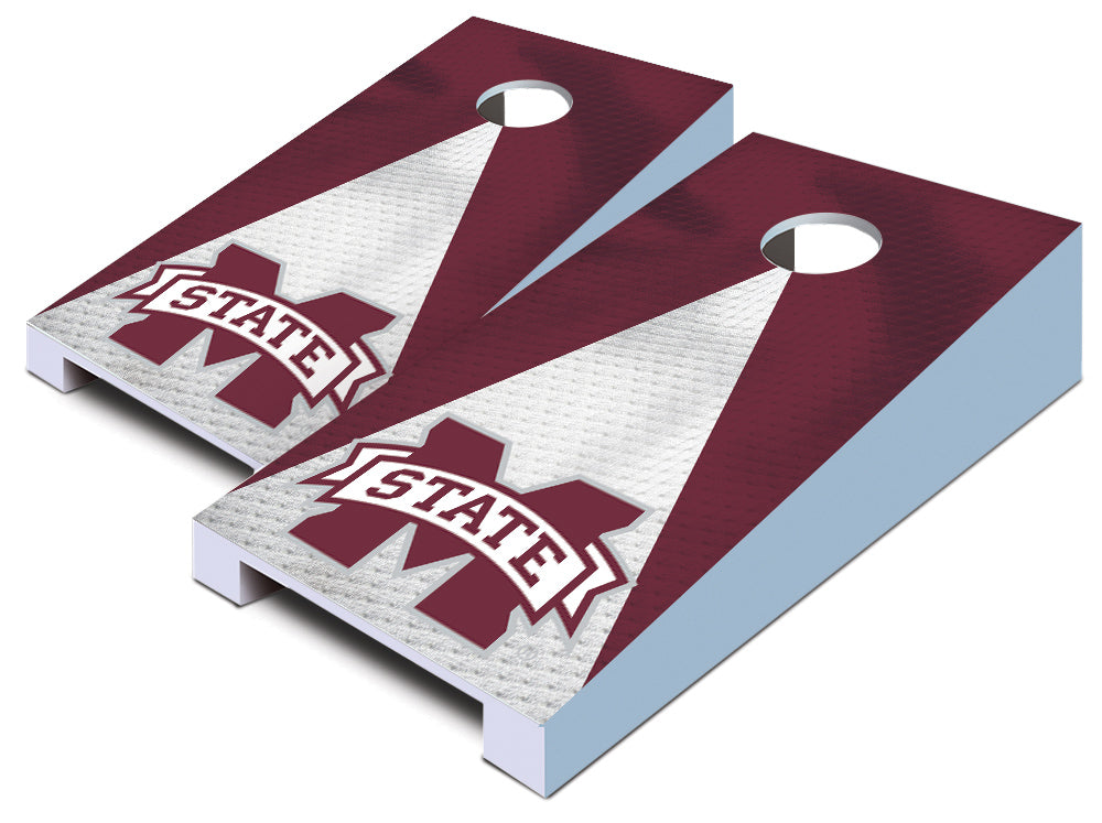 "Mississippi State Jersey" Tabletop Cornhole Boards