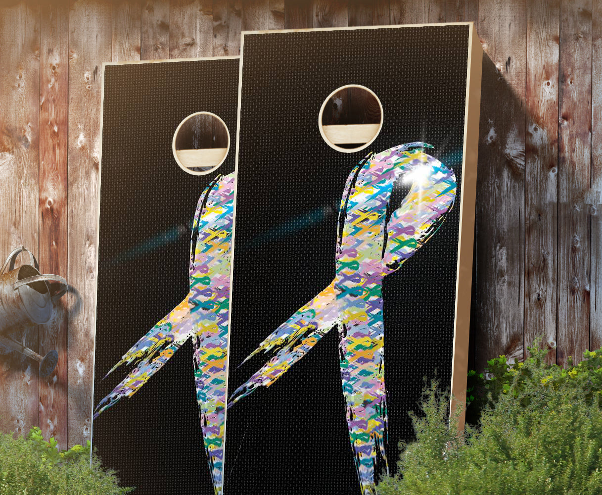 "Cancer Support" Cornhole Boards