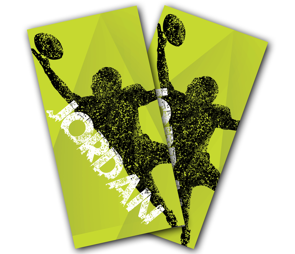 "Palm It" Personalized Cornhole Wrap