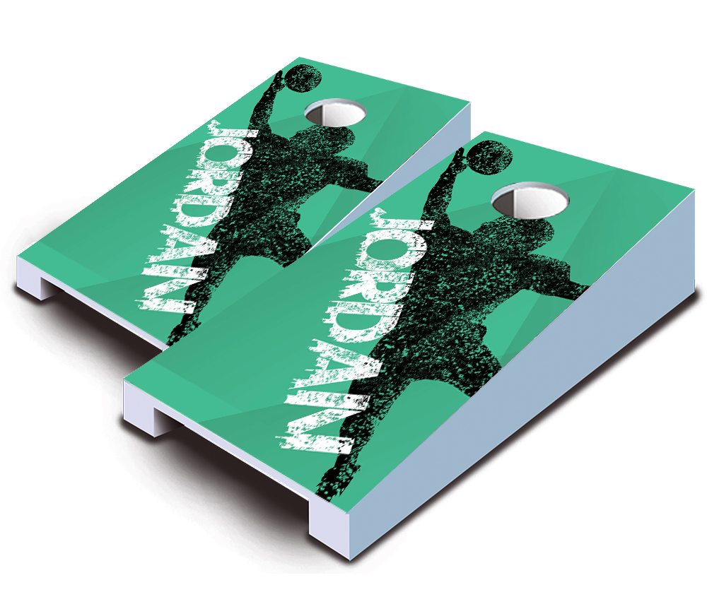 "Palm It" Tabletop Cornhole Boards