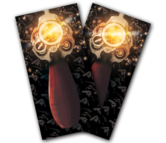 "Revolver" Cornhole Wrap