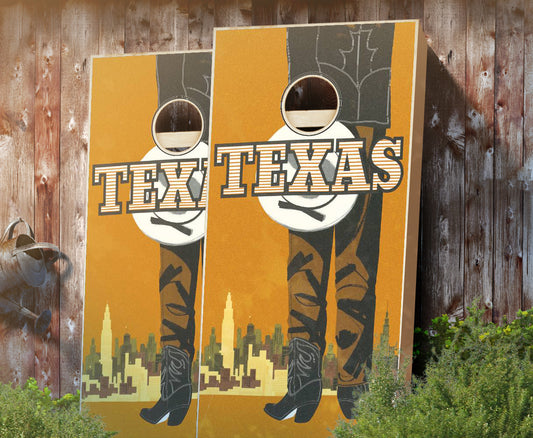 "Texas Graphic" Cornhole Boards