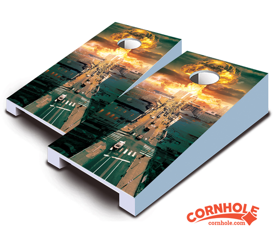 "Zombie Apocalypse" Tabletop Cornhole Boards