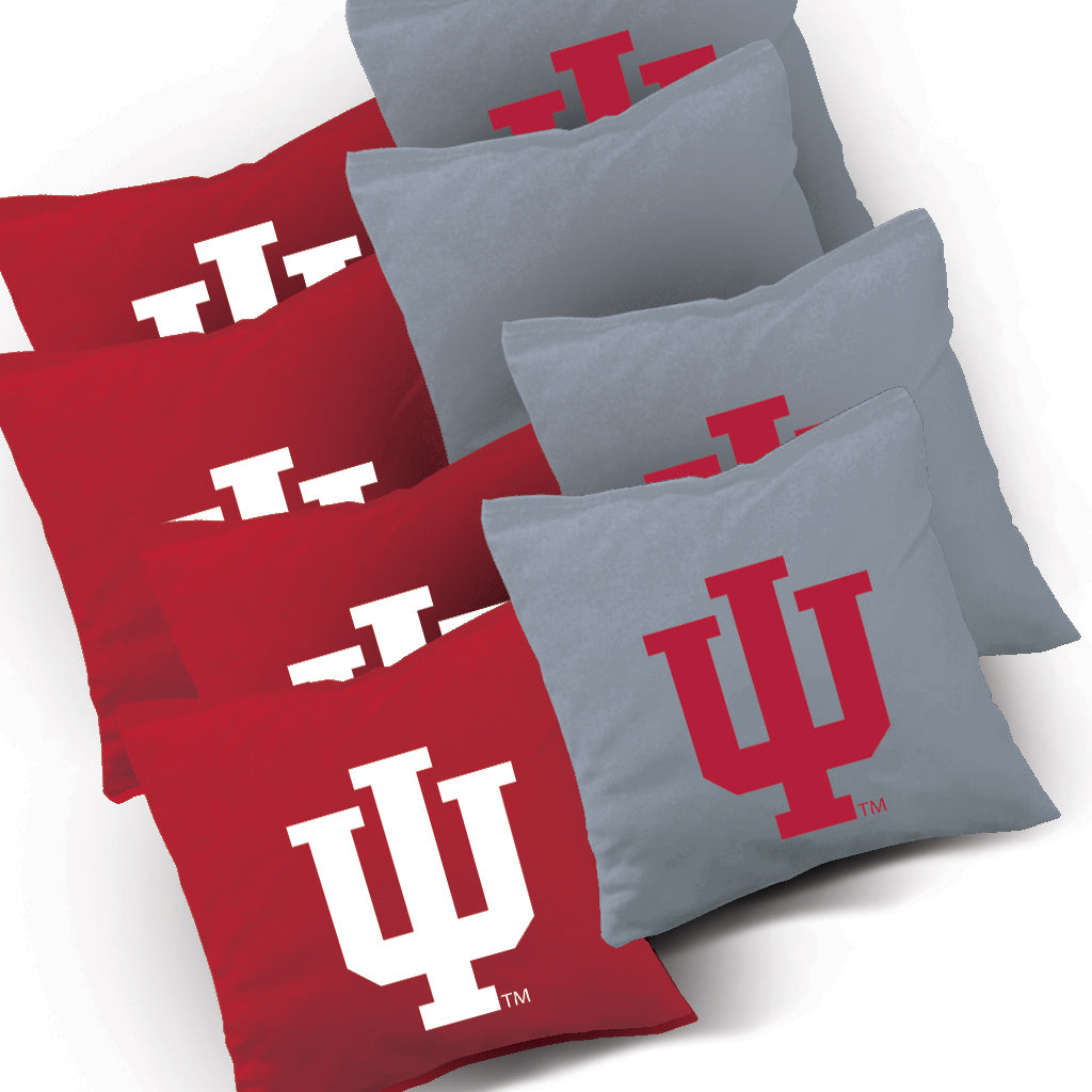 Set of 8 Indiana Cornhole Bags
