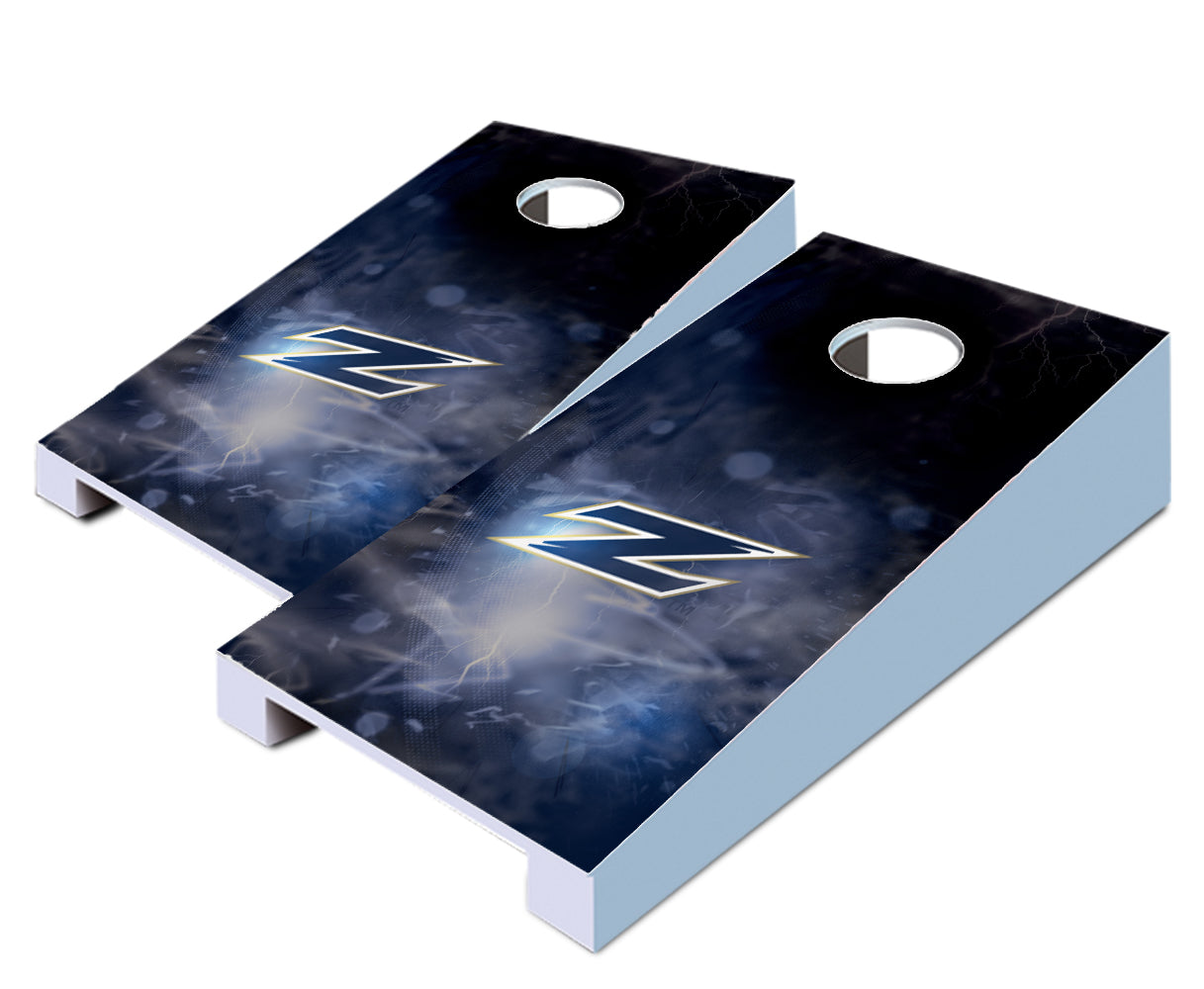 "Akron Smoke" Tabletop Cornhole Boards