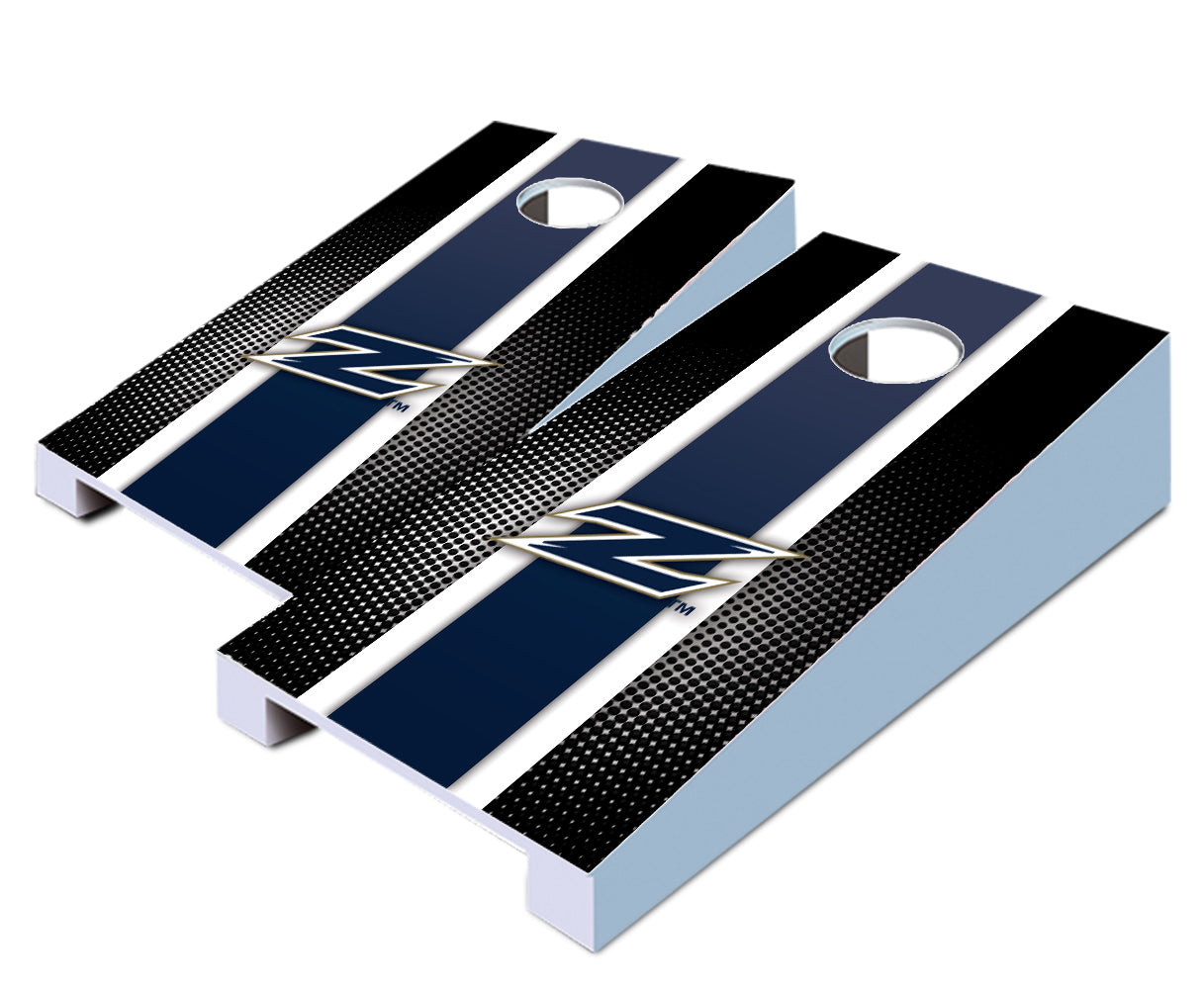 "Akron Striped" Tabletop Cornhole Boards