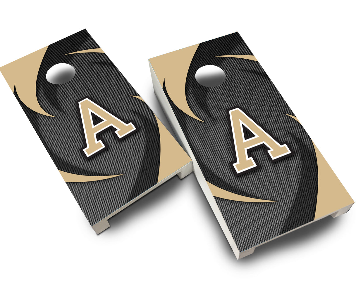 "Army Swoosh" Tabletop Cornhole Boards