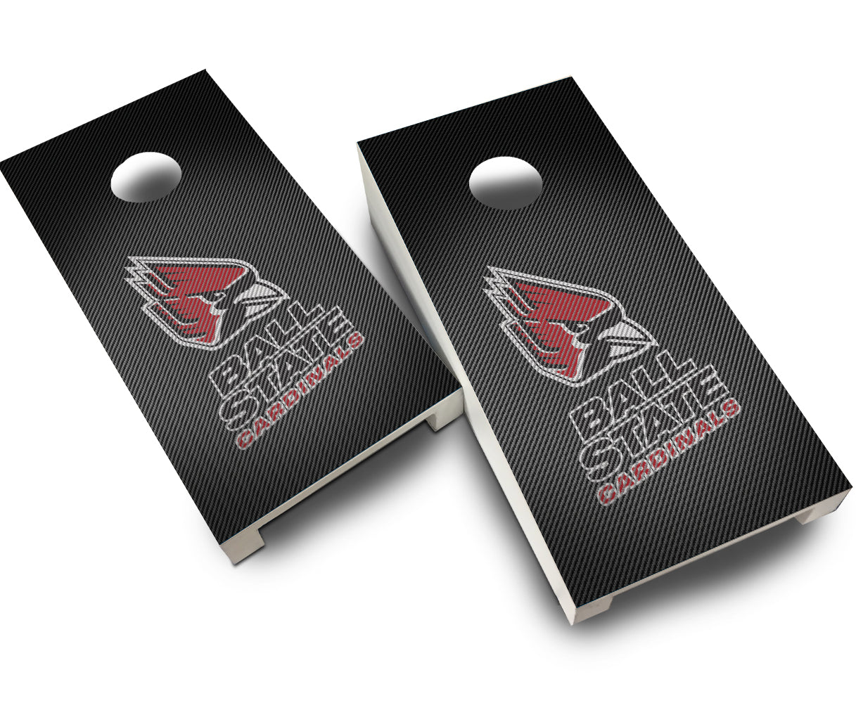 "Ball State Slanted" Tabletop Cornhole Boards