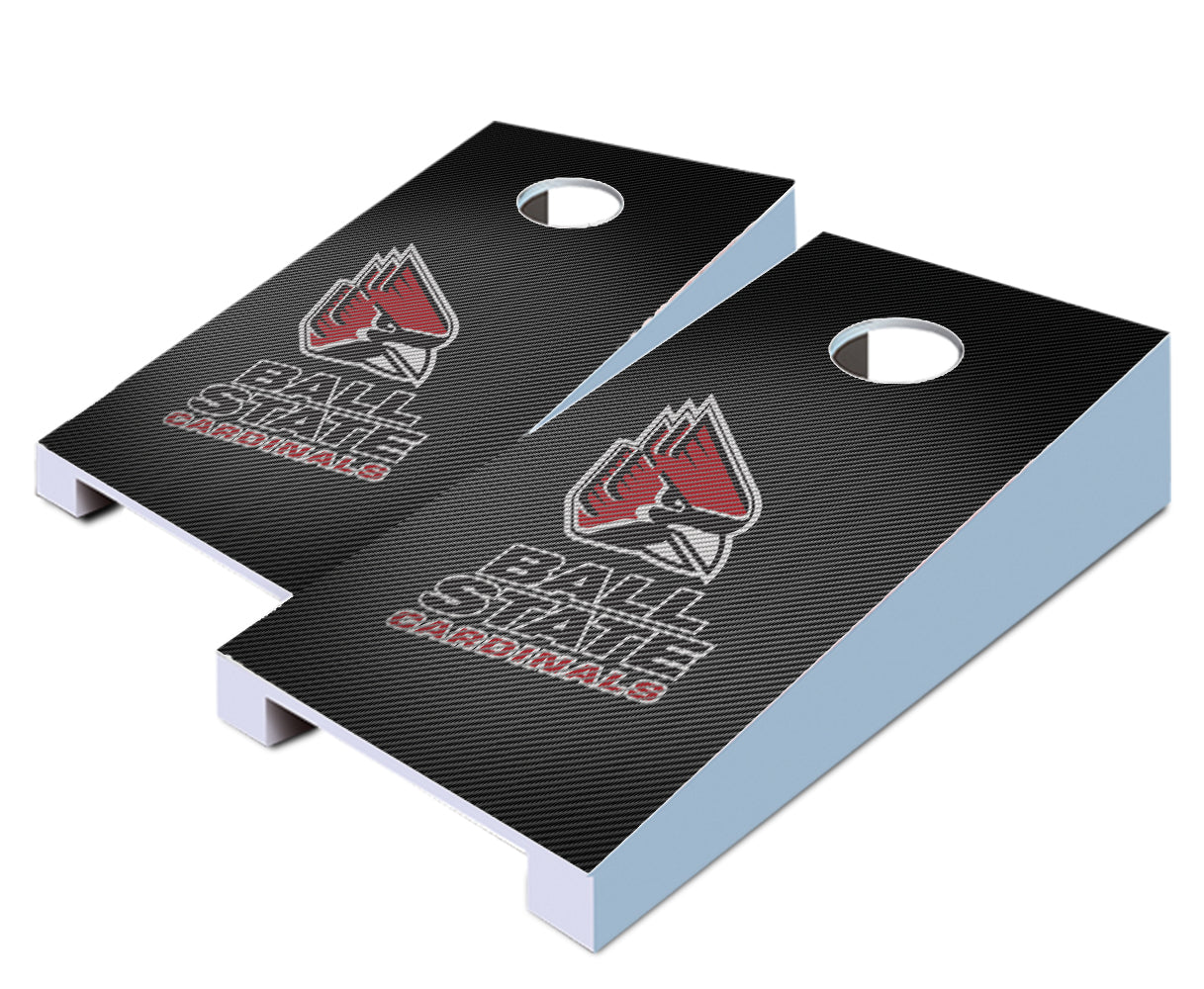 "Ball State Slanted" Tabletop Cornhole Boards