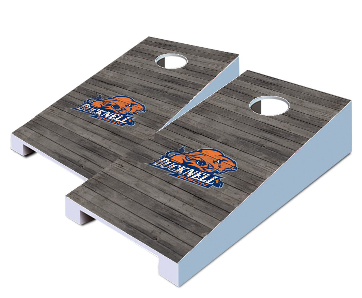 "Bucknell Distressed" Tabletop Cornhole Boards