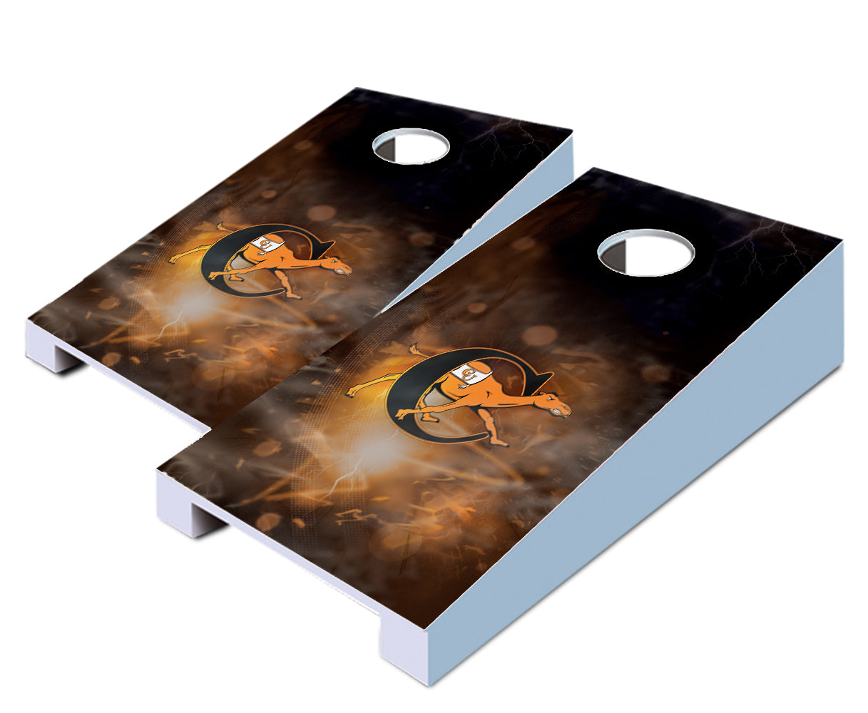 "Campbell Smoke" Tabletop Cornhole Boards