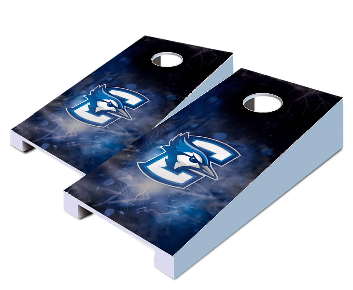 "Creighton Smoke" Tabletop Cornhole Boards