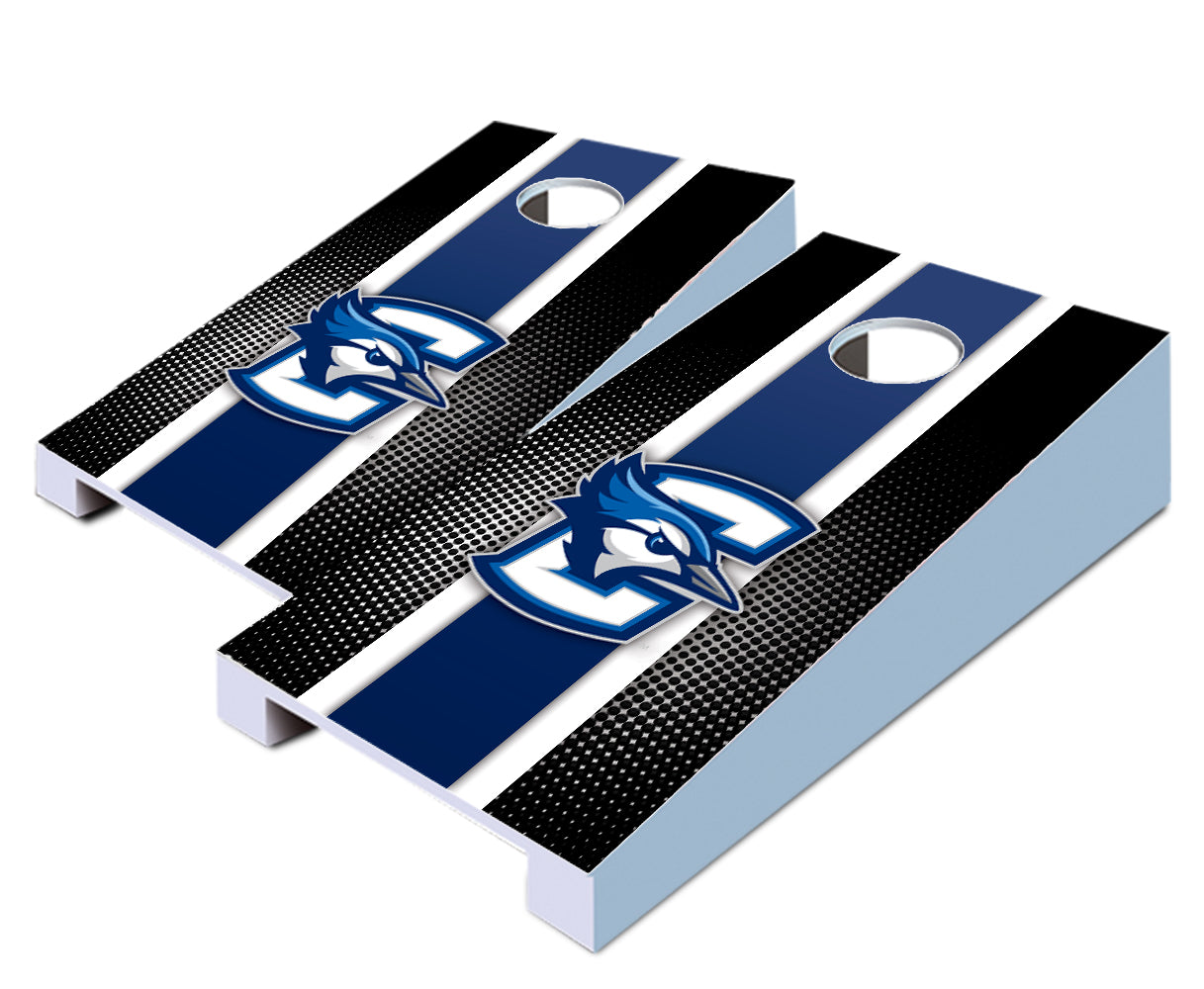 "Creighton Striped" Tabletop Cornhole Boards