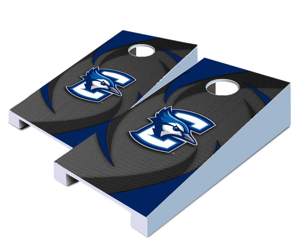 "Creighton Swoosh" Tabletop Cornhole Boards