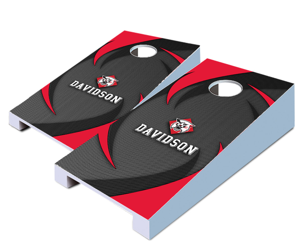 "Davidson Swoosh" Tabletop Cornhole Boards