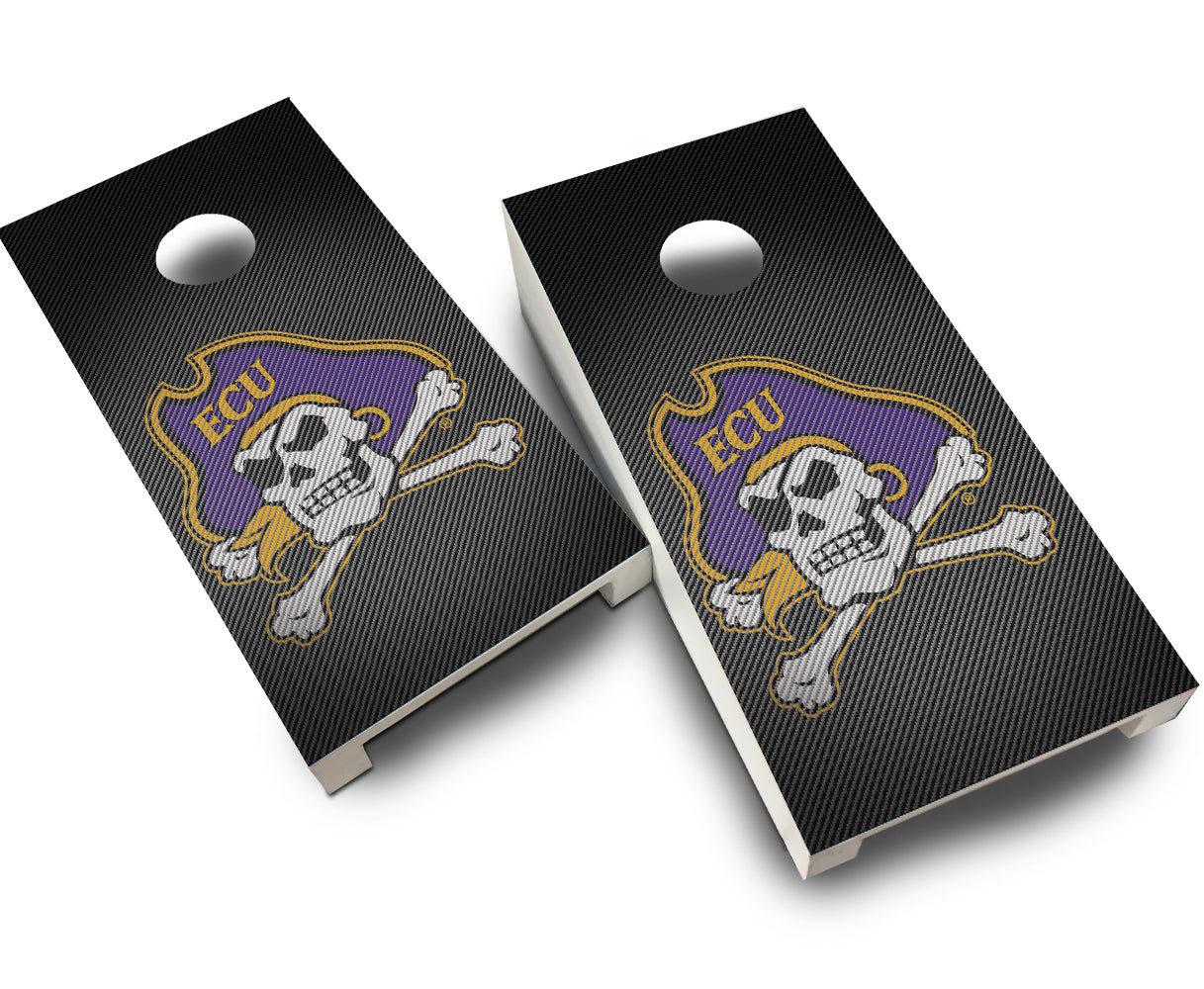 "East Carolina Slanted" Tabletop Cornhole Boards