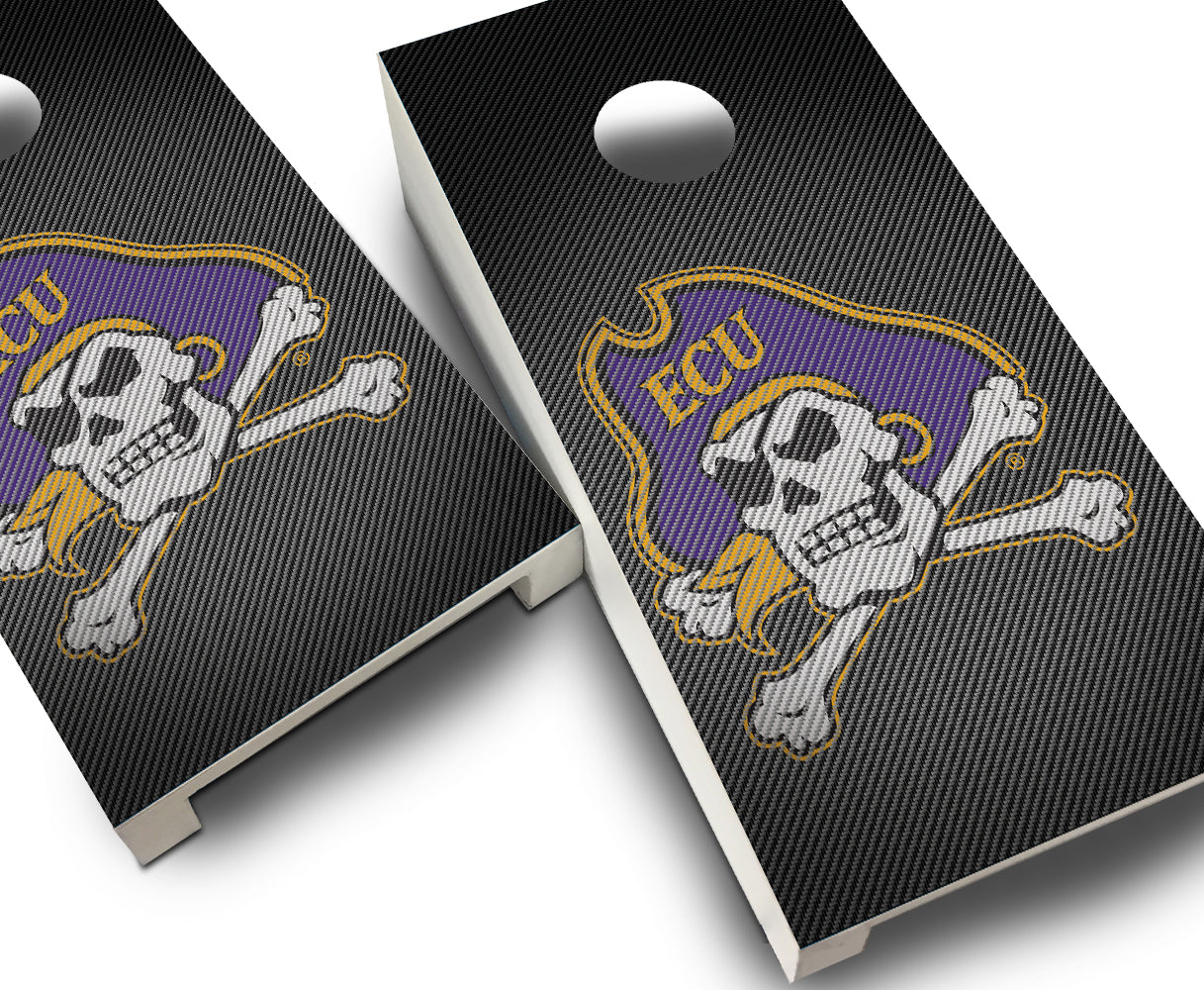 "East Carolina Slanted" Tabletop Cornhole Boards