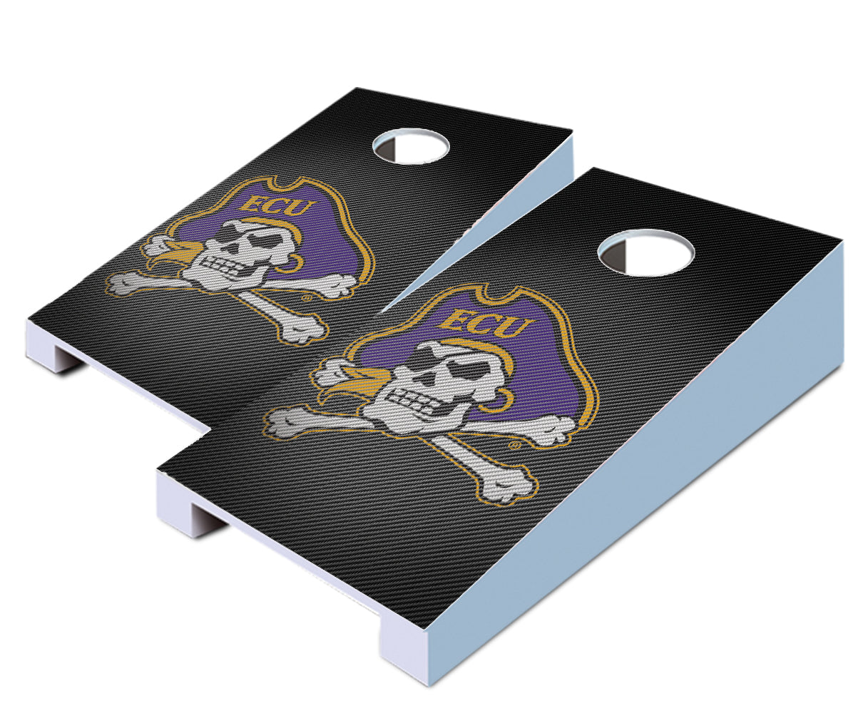 "East Carolina Slanted" Tabletop Cornhole Boards