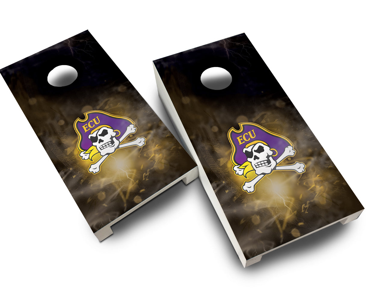 "East Carolina Smoke" Tabletop Cornhole Boards