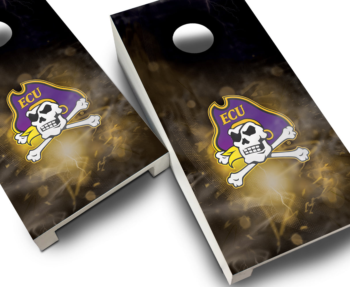 "East Carolina Smoke" Tabletop Cornhole Boards