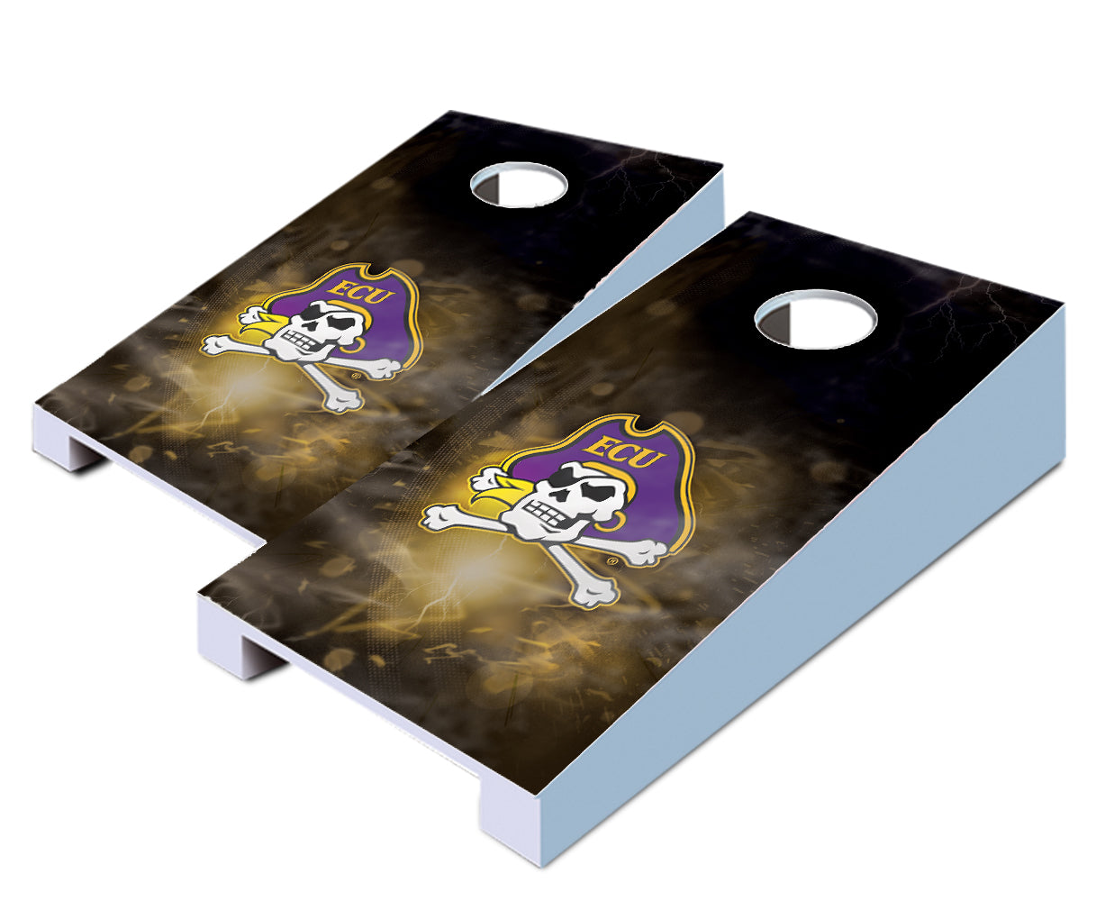 "East Carolina Smoke" Tabletop Cornhole Boards