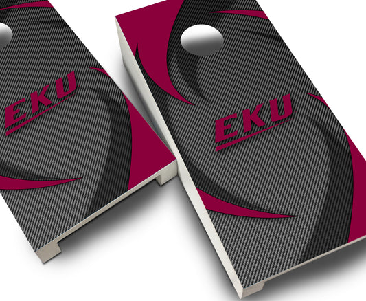 "Eastern Kentucky Swoosh" Tabletop Cornhole Boards