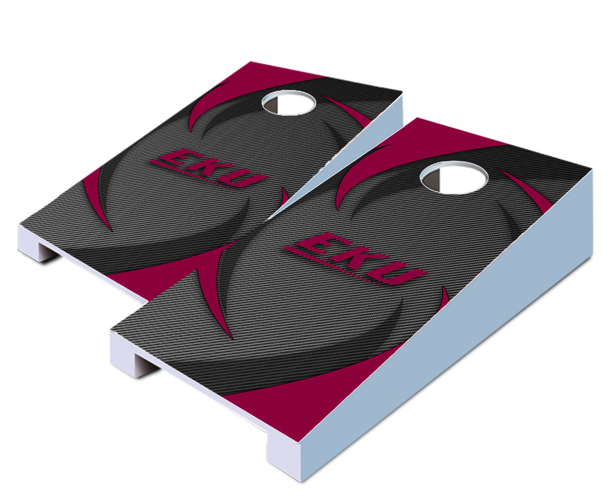 "Eastern Kentucky Swoosh" Tabletop Cornhole Boards