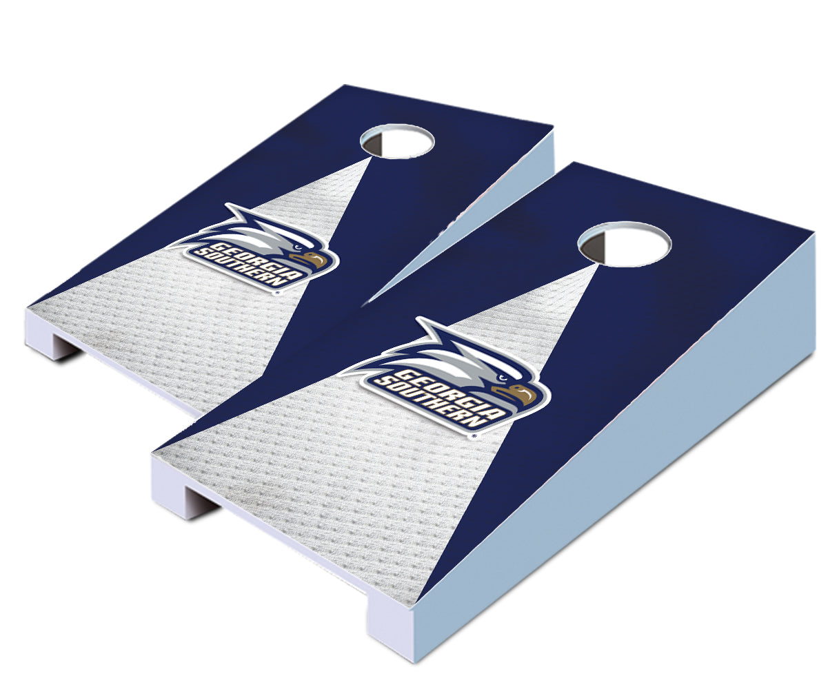 "Georgia Southern Jersey" Tabletop Cornhole Boards