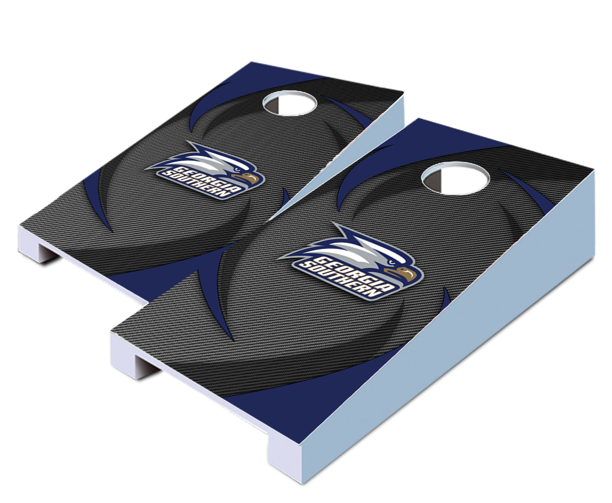 "Georgia Southern Swoosh" Tabletop Cornhole Boards