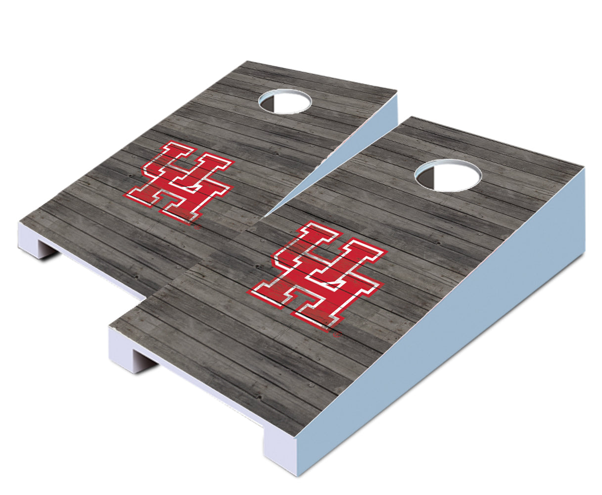 "Houston Distressed" Tabletop Cornhole Boards