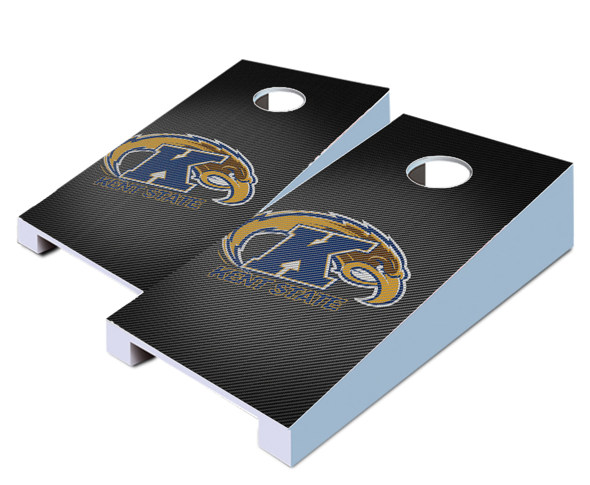 "Kent State Slanted" Tabletop Cornhole Boards