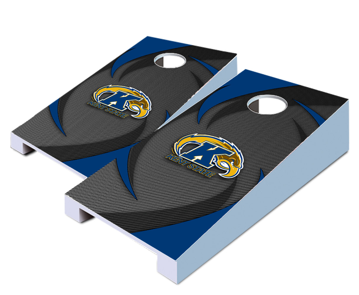 "Kent State Swoosh" Tabletop Cornhole Boards