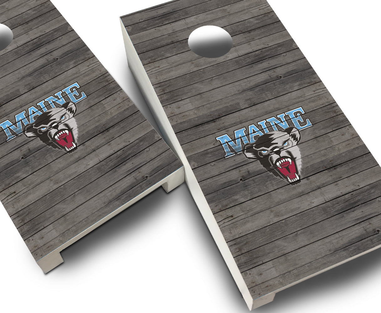 "Maine Distressed" Tabletop Cornhole Boards