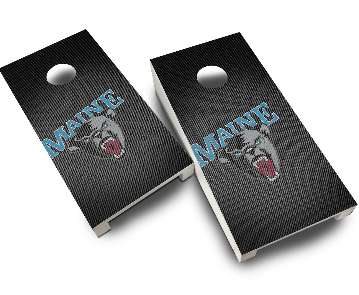 "Maine Slanted" Tabletop Cornhole Boards