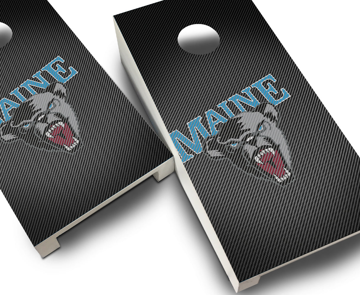 "Maine Slanted" Tabletop Cornhole Boards