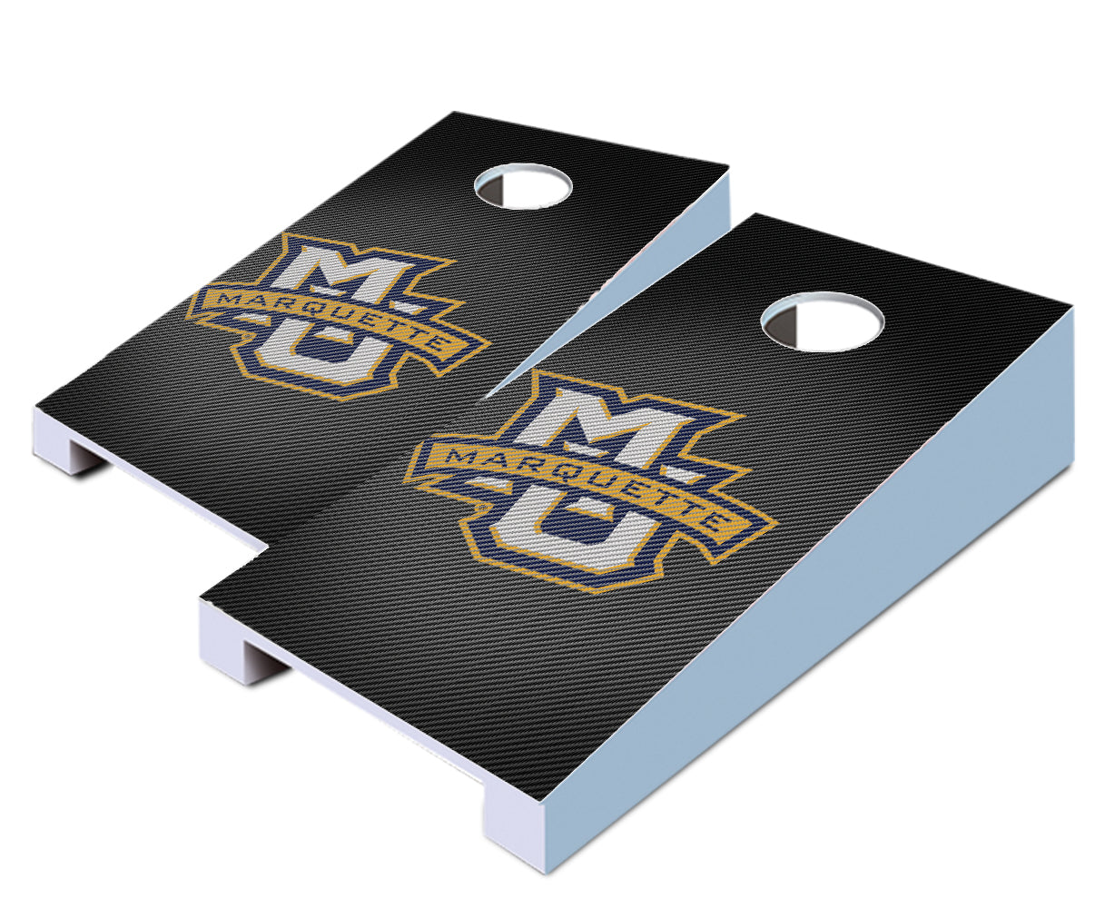 "Marquette Slanted" Tabletop Cornhole Boards