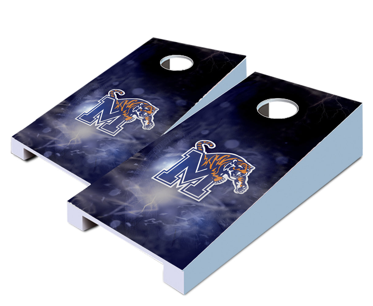 "Memphis Smoke" Tabletop Cornhole Boards