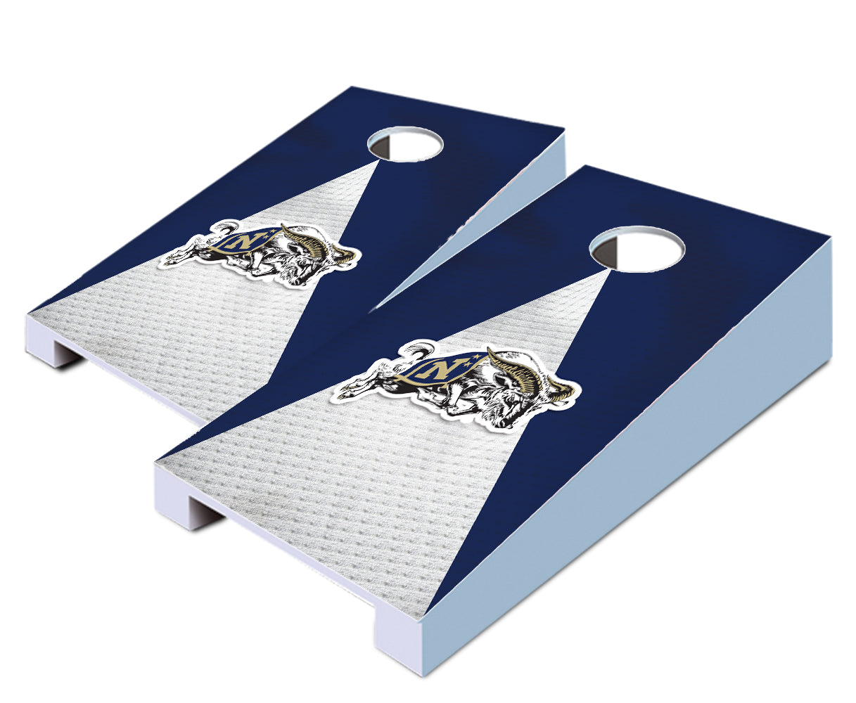 "Navy Jersey" Tabletop Cornhole Boards