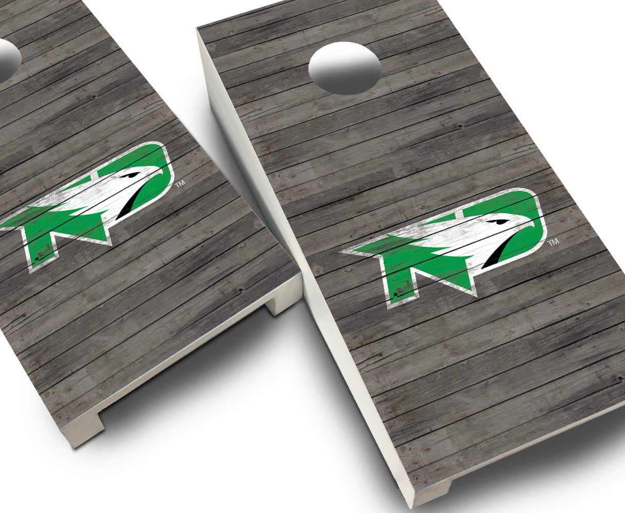 "North Dakota Distressed" Tabletop Cornhole Boards