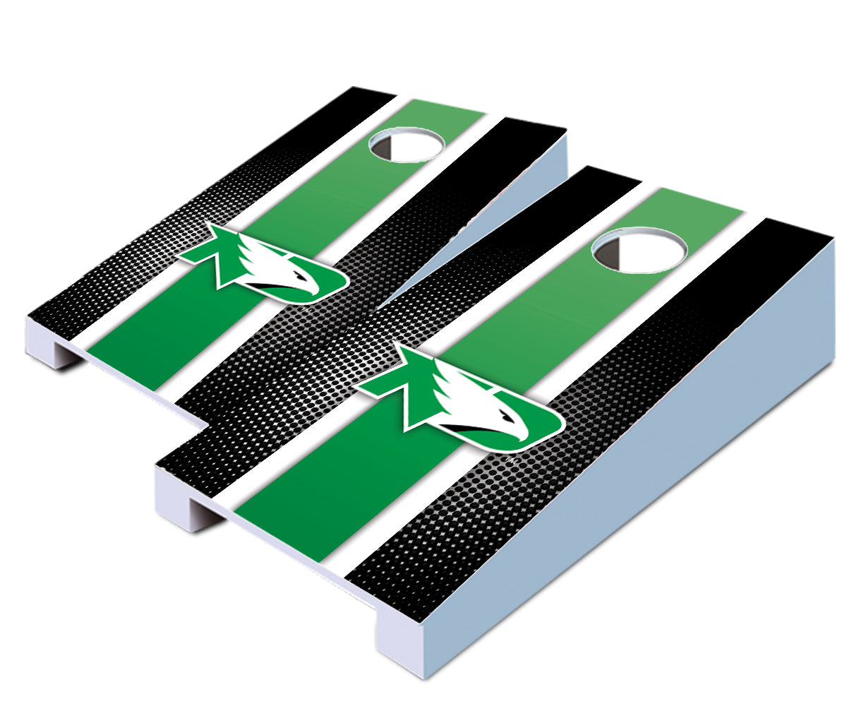 "North Dakota Striped" Tabletop Cornhole Boards