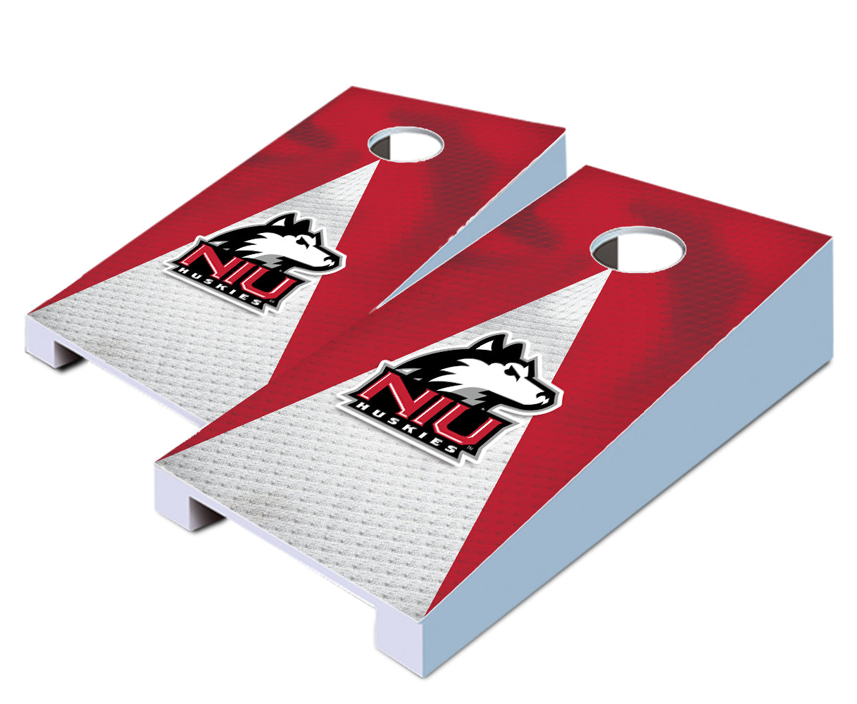 "Northern Illinois Jersey" Tabletop Cornhole Boards