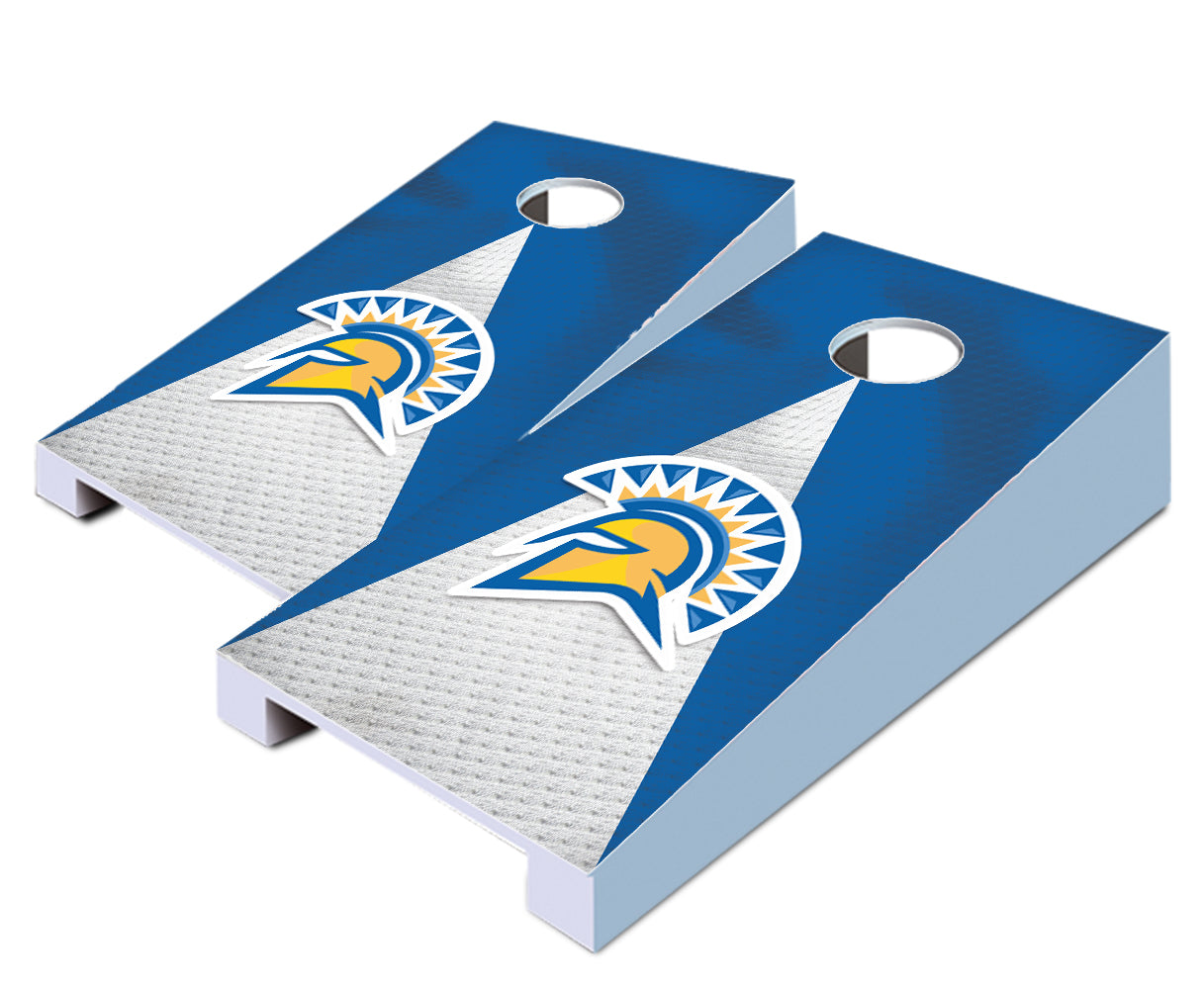 "San Jose State Jersey" Tabletop Cornhole Boards