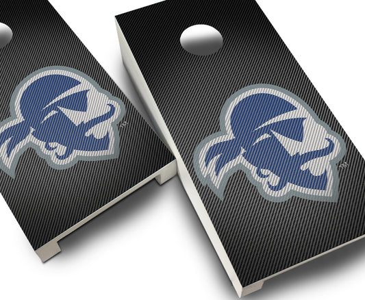 "Seton Hall Slanted" Tabletop Cornhole Boards