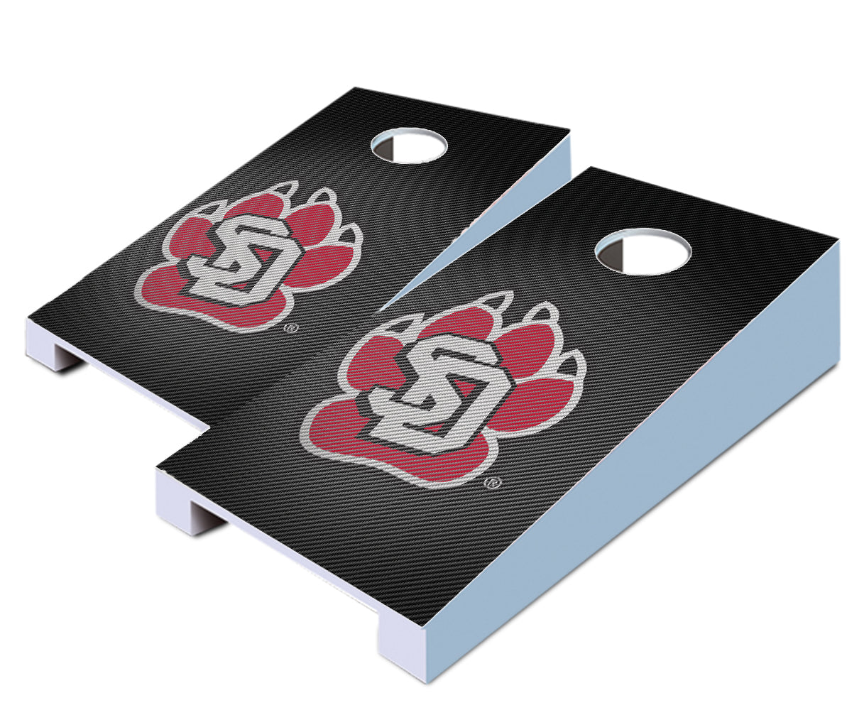 "South Dakota Slanted" Tabletop Cornhole Boards