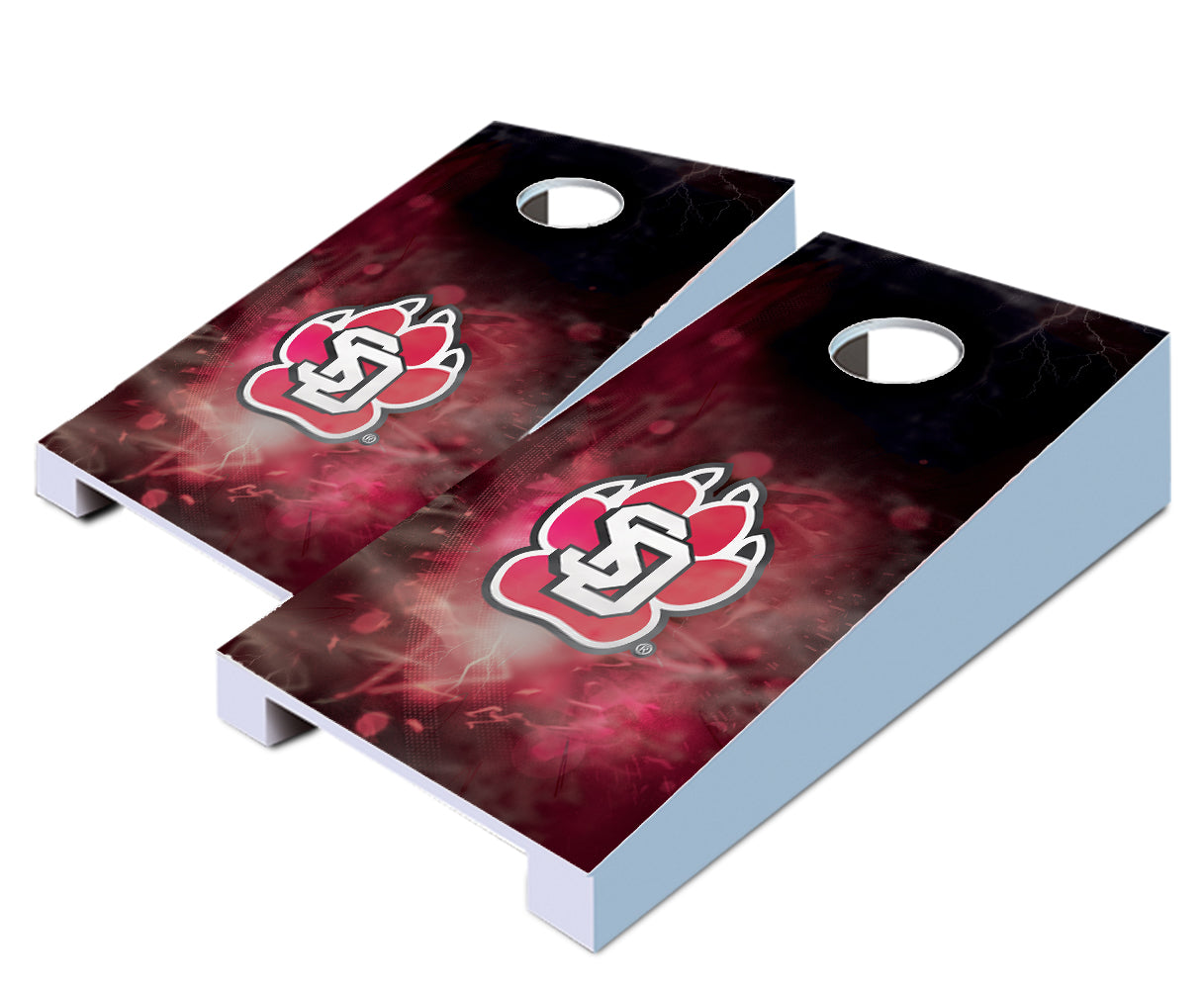 "South Dakota Smoke" Tabletop Cornhole Boards